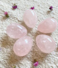 Huevito de Cuarzo Rosa